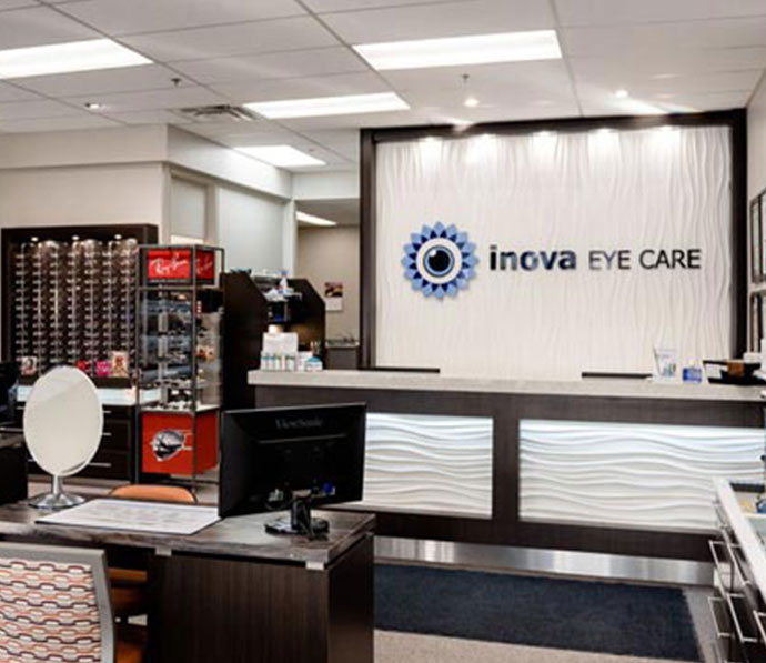 Reception at Inova Eye Care